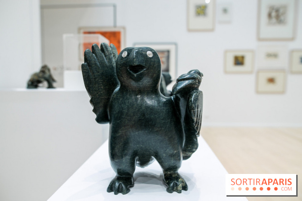 Exposition sur l'art inuit au Centre culturel canadien, nos photos