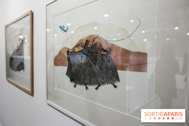 Exposition sur l'art inuit au Centre culturel canadien, nos photos