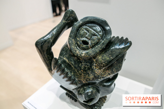 Exposition sur l'art inuit au Centre culturel canadien, nos photos