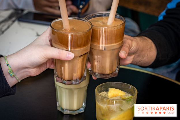 Chick’n Lover, le resto de poulet frit maison Paris 9e -  ice coffee latte