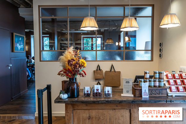 La chocolaterie et salon de thé Jardin Sucré à Dampierre - 78