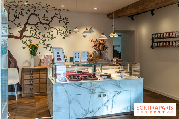 La chocolaterie et salon de thé Jardin Sucré à Dampierre - 78