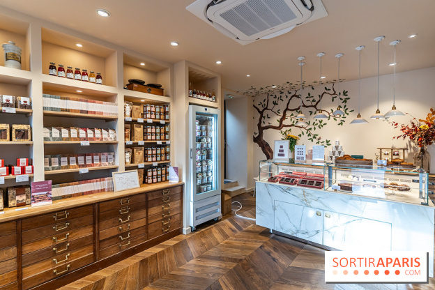 La chocolaterie et salon de thé Jardin Sucré à Dampierre - 78