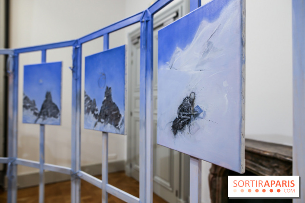 Ylva Snöfrid, exposition Cosmos et Vanitas à l'Institut suédois, nos photos - IMG 6396