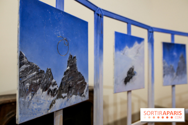 Ylva Snöfrid, exposition Cosmos et Vanitas à l'Institut suédois, nos photos