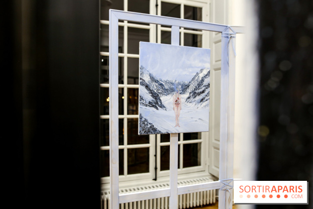 Ylva Snöfrid, exposition Cosmos et Vanitas à l'Institut suédois, nos photos - IMG 6407