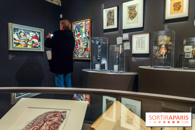 Jackson Pollock, les premières années : l'exposition rétrospective au musée Picasso Paris - photos