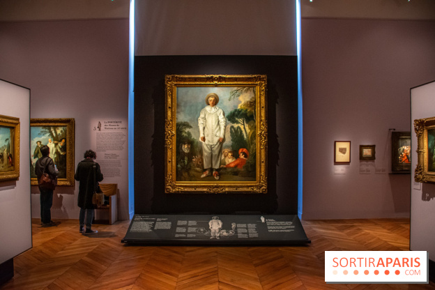 Exposition événement Revoir Watteau au musée du Louvre, autour de la figure de Pierrot