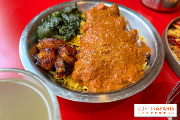 Kuti - Poulet frit sauce cacahuètes