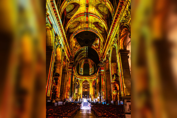 Paris Cœur de Lumières, le spectacle son et lumière à l'église Saint-Sulpice - les photos