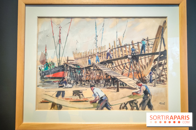 En solitaire autour du monde, l'exposition autour du Vendée Globe au Musée de la Marine - photos - IMG20241010144229