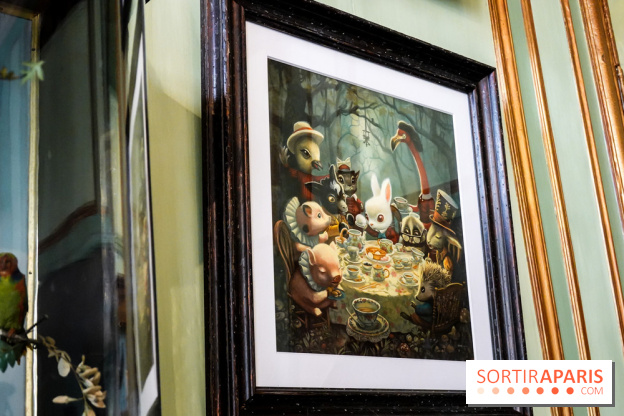 Benjamin Lacombe, nos photos de son exposition chez Deyrolle à Paris