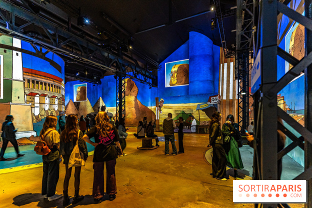 Exposition Astérix à l'Atelier des Lumières, le voyage immersif