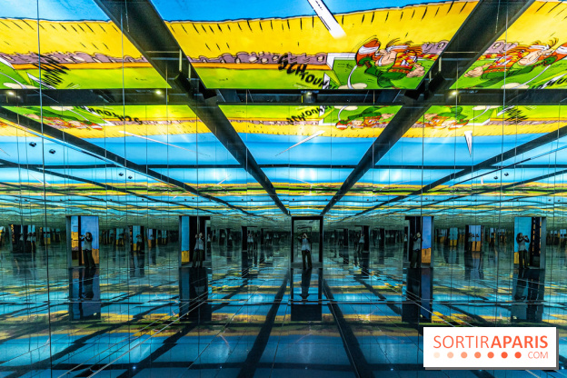 Exposition Astérix à l'Atelier des Lumières, le voyage immersif