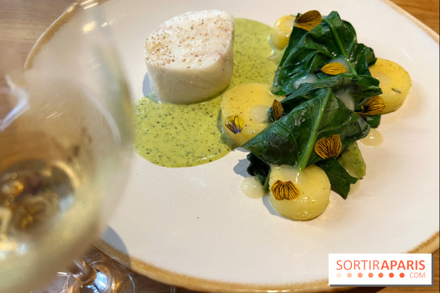 Aldehyde - Flétan, épinards, beurre blanc