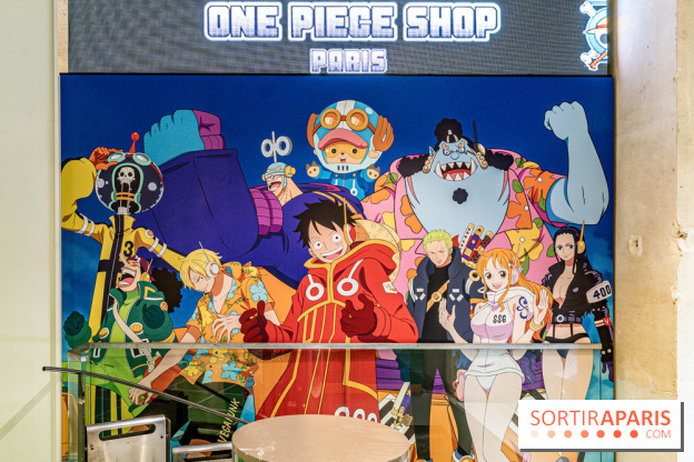 One Piece pop-up shop Paris - les photos