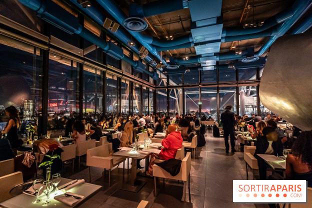 Le Georges, le restaurant-terrasse en rooftop du Centre Pompidou - les photos