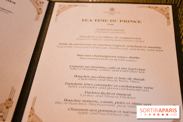 Le Tea Time de l'Hôtel du Prince de Galles à Paris par Hélène Kerloeguen