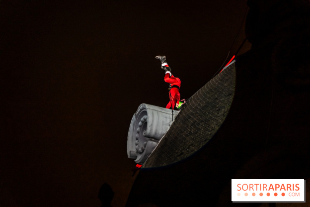 Inauguration des vitrines et décorations de Noël du BHV Marais 2024 avec Léna Mahfouf, Adriana Karembeu et Marc Lavoine -  A7C5920