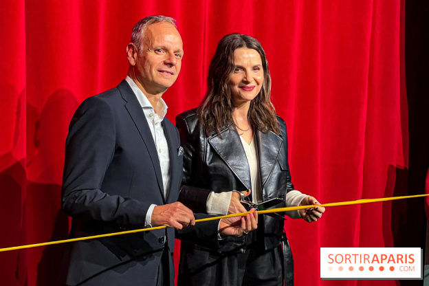 Les vitrines de Noël 2024 du Printemps Haussmann avec Juliette Binoche - image00001