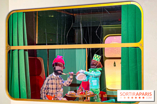 Les vitrines de Noël 2024 du Printemps Haussmann avec Juliette Binoche - image00006