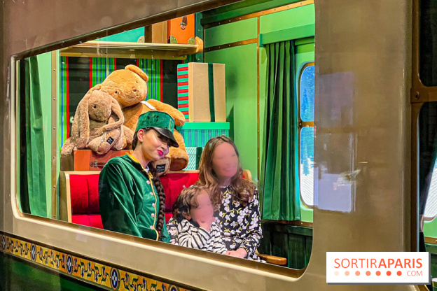 Les vitrines de Noël 2024 du Printemps Haussmann avec Juliette Binoche - image00002