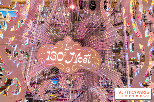 Le sapin de Noël des Galeries Lafayette 2024