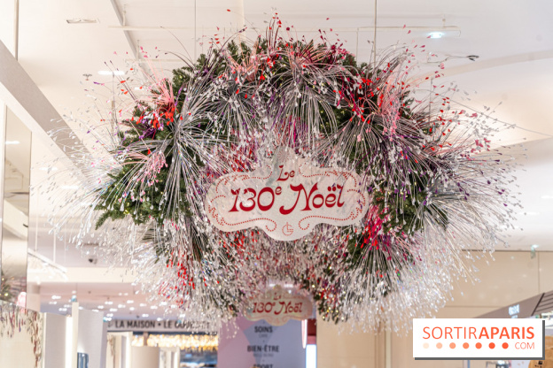 Le sapin de Noël des Galeries Lafayette 2024