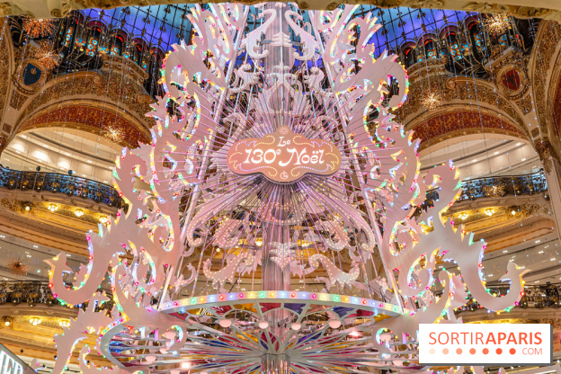 Le sapin de Noël des Galeries Lafayette 2024
