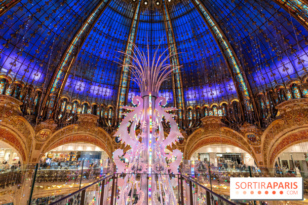 Le sapin de Noël des Galeries Lafayette 2024