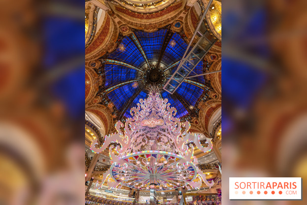 Le sapin de Noël des Galeries Lafayette 2024