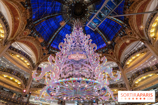 Le sapin de Noël des Galeries Lafayette 2024
