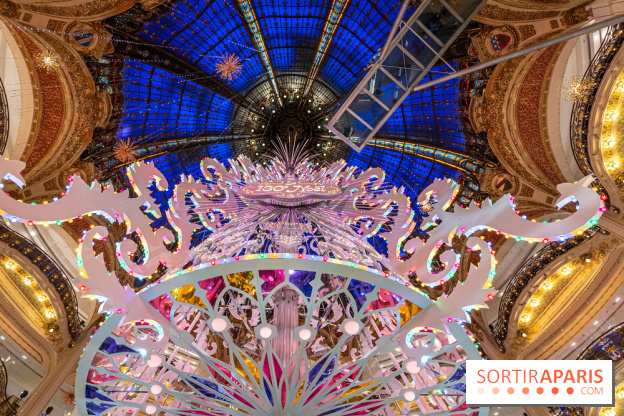 Le sapin de Noël des Galeries Lafayette 2024