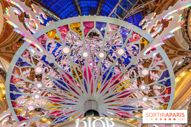 Le sapin de Noël des Galeries Lafayette 2024