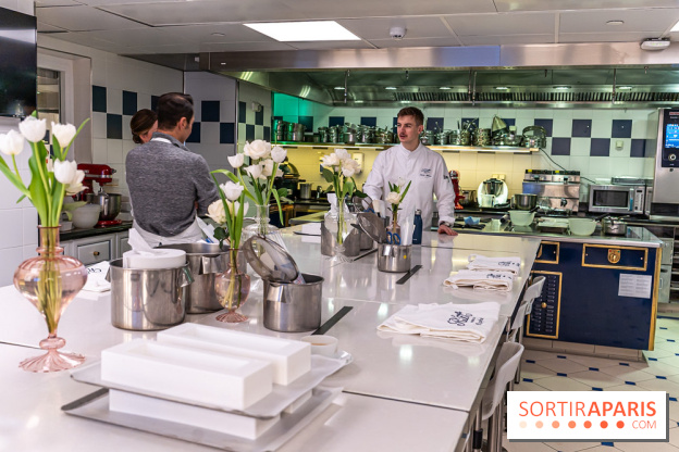 Cours de cuisine au Ritz : la bûche de Noël 2024 -  A7C6203