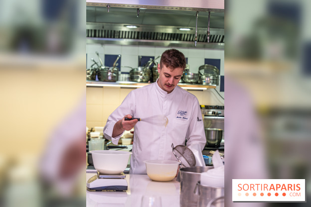 Cours de cuisine au Ritz : la bûche de Noël 2024 -  A7C6208