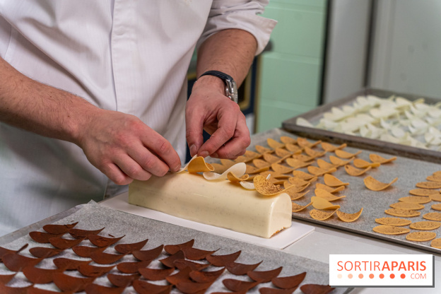 Cours de cuisine au Ritz : la bûche de Noël 2024