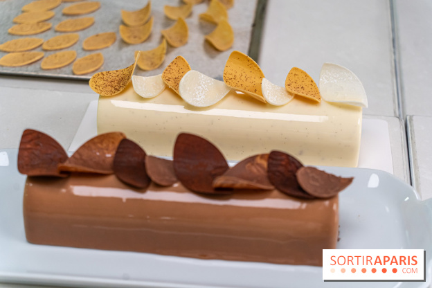 Cours de cuisine au Ritz : la bûche de Noël 2024 -  A7C6273