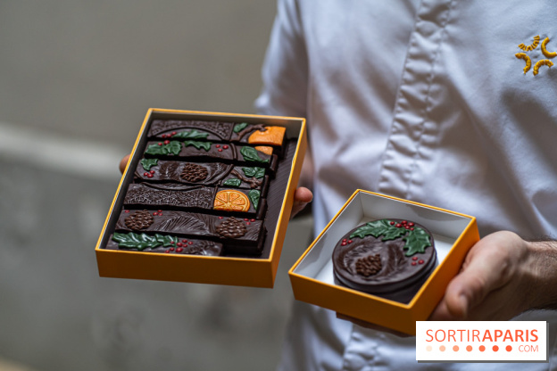 La chocolaterie William Artigue et ses chocolats de Noël 2024
