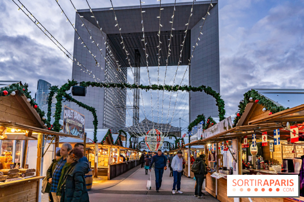 Le Marché de Noël géant de La Défense 2024
