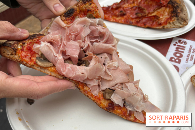 Boni's pizza - la margherita avec du parma