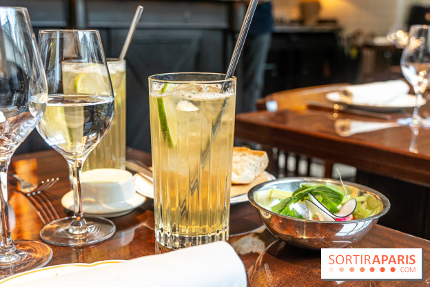 Brasserie Émil à Paris -  thé glacé