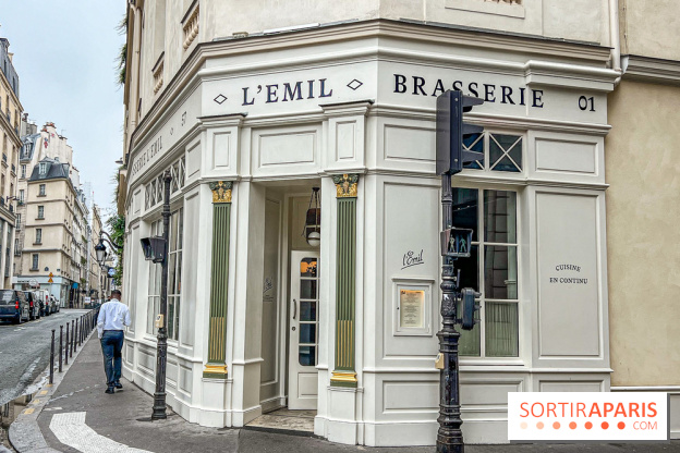 Brasserie Émil à Paris - façade