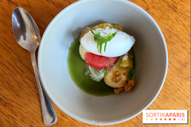 Fugue Restaurant - Crumble d'agrumes