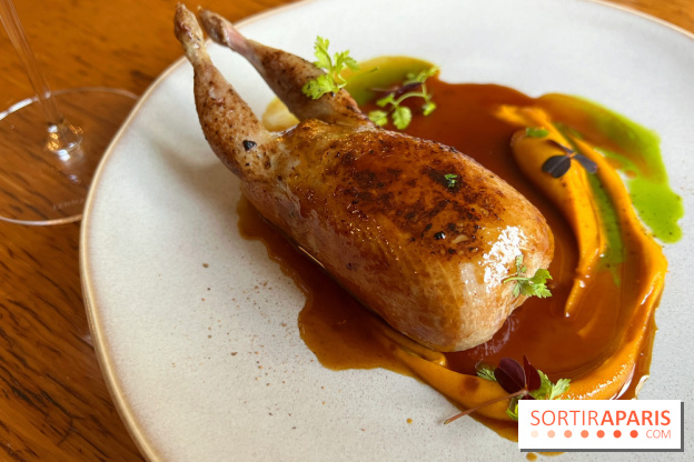 Fugue Restaurant - Caille farcie au cochon