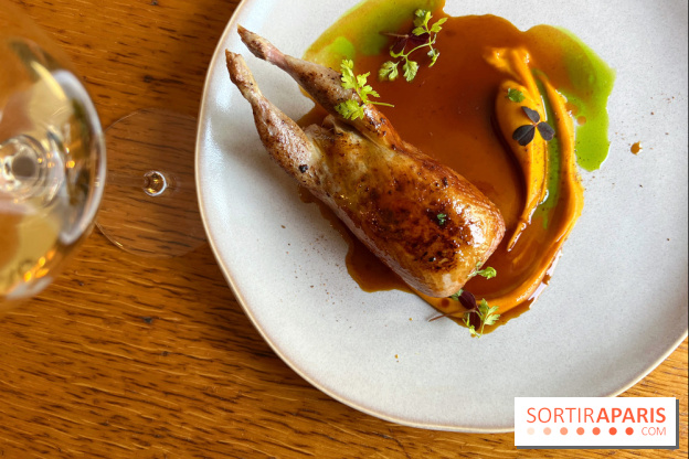 Fugue Restaurant - Caille farcie au cochon