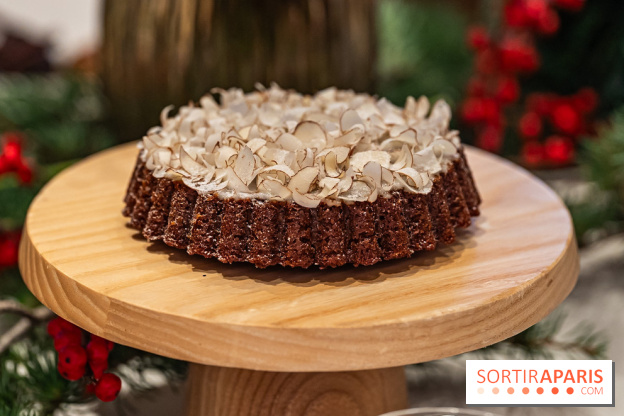 La Bûche de Noël 2024 et créations de Fête du Cheval Blanc par Maxime Frédéric et son équipe -  pain d'épices