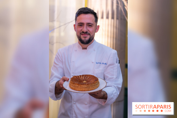 La bûche de Noël du Westin Paris-Vendôme 2024 et galette des Rois 2025 par Valentin Sevilla - photos -  A7C7122