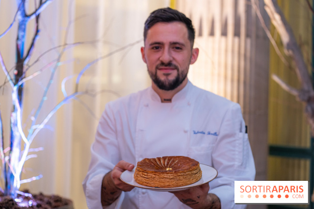 La bûche de Noël du Westin Paris-Vendôme 2024 et galette des Rois 2025 par Valentin Sevilla - photos