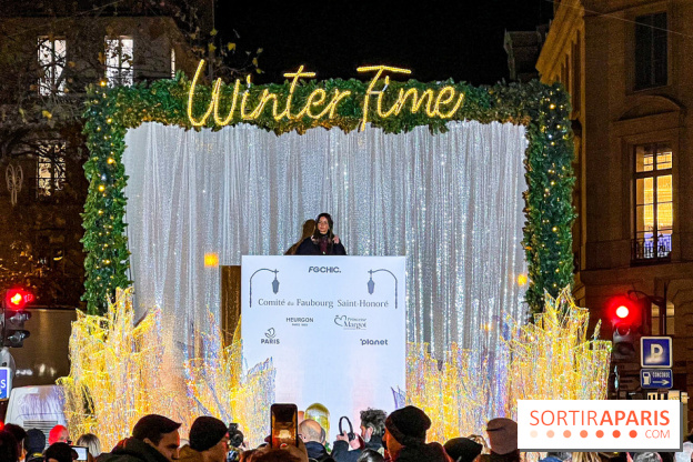 Les illuminations de Noël 2024 du Faubourg Saint Honoré avec Emmanuelle Béart - IMG 1473 jpg 2